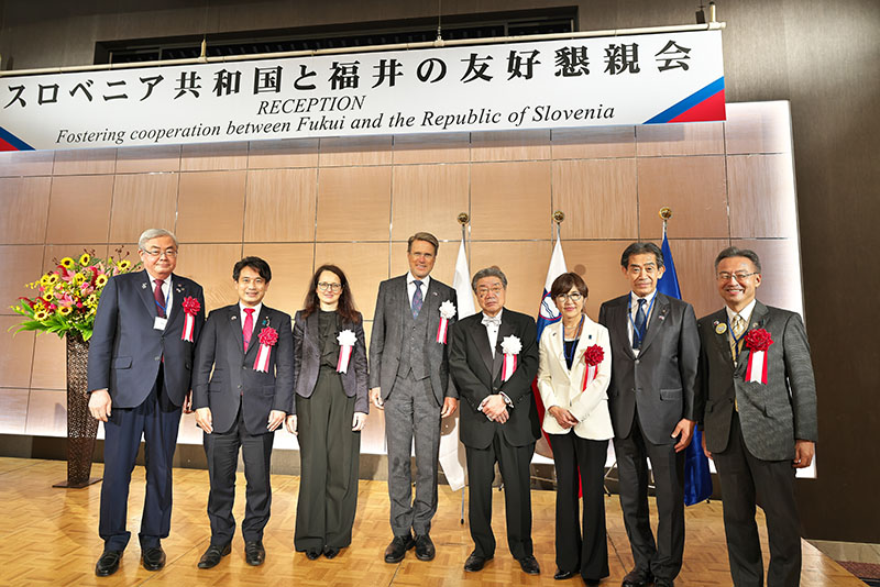 在福井スロベニア共和国名誉領事館 名誉領事就任